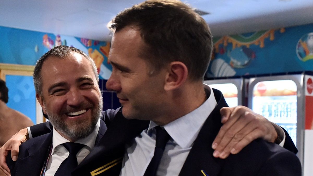 Андрій Павелко та Андрій Шевченко / Facebook президента УАФ