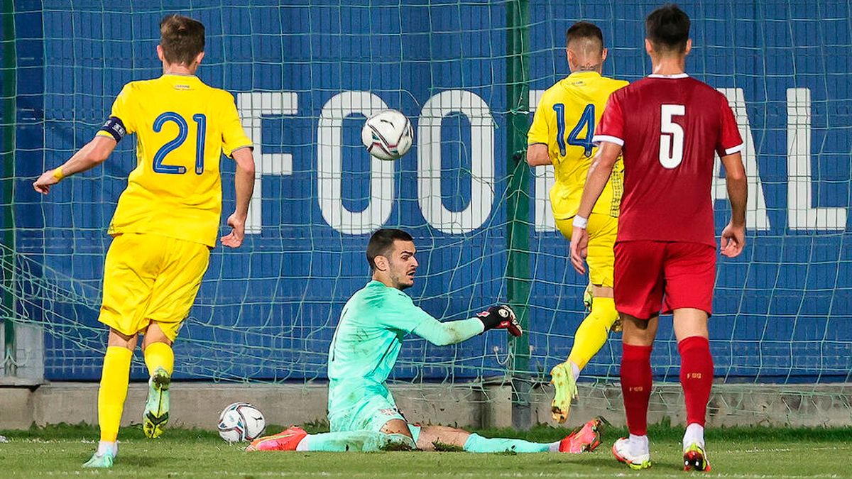 Украина – Армения: счет и обзор в матче отбора Евро-2023 U-21