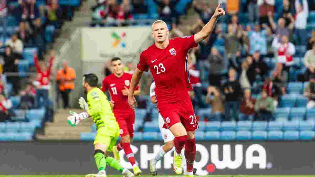"Забиваю недостатньо": Холанд роздратований кількістю забитих голів після хет-трику в ворота Гібралтару
