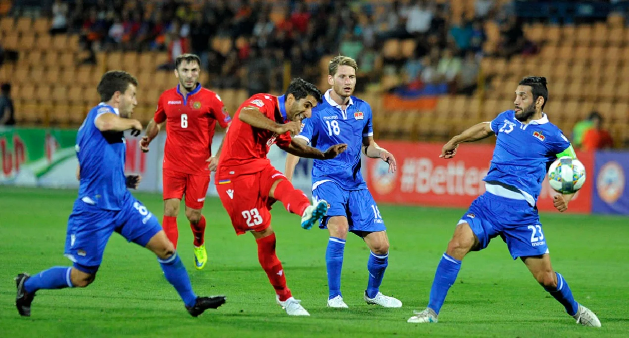 Армения – Лихтенштейн – 1:1