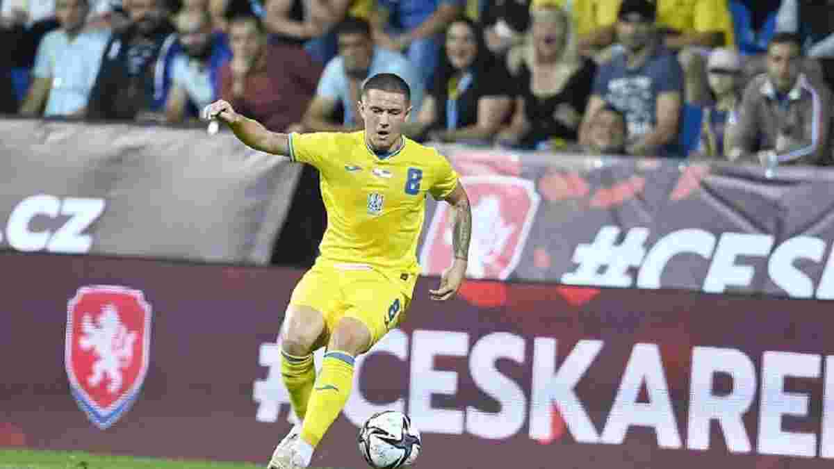 Корнієнко прокоментував гол у дебютному матчі за збірну України 