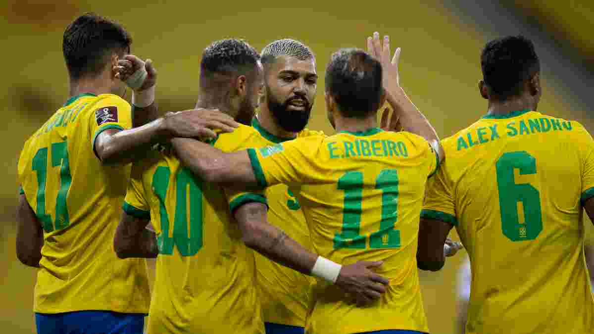 Бразилия повторила континентальный рекорд побед
