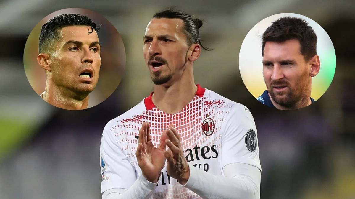 Ібрагімовіч, Мессі, Роналду / фото із соцмереж