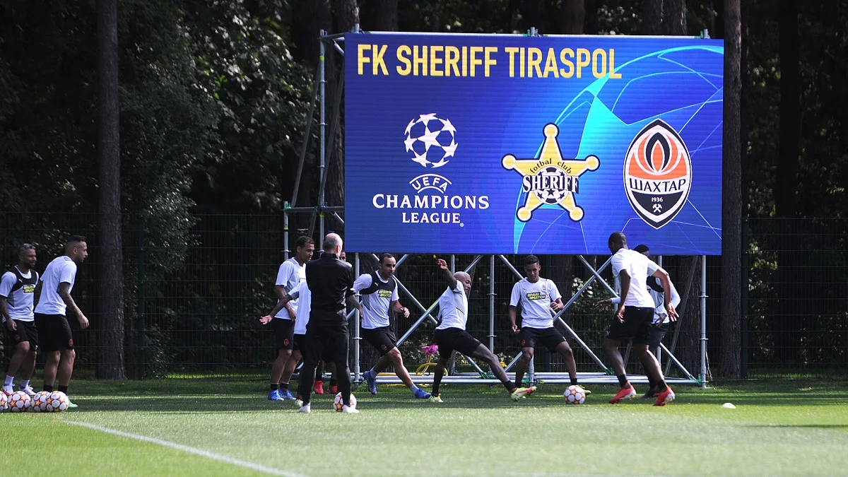 Тренування донеччан перед Шерифом / Сайт Шахтаря