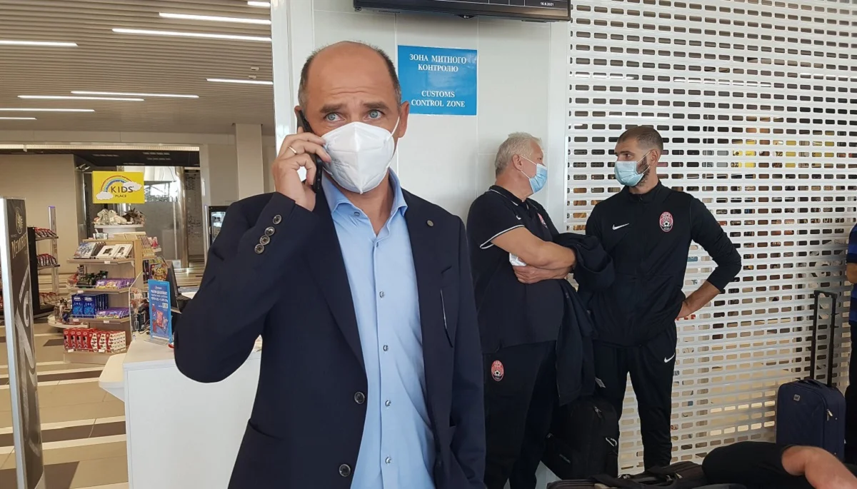 Віктор Скрипник в очікуванні / Фото ФК Зоря