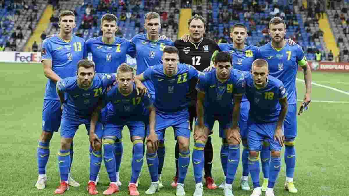 Україна втратила позиції в оновленому рейтингу ФІФА