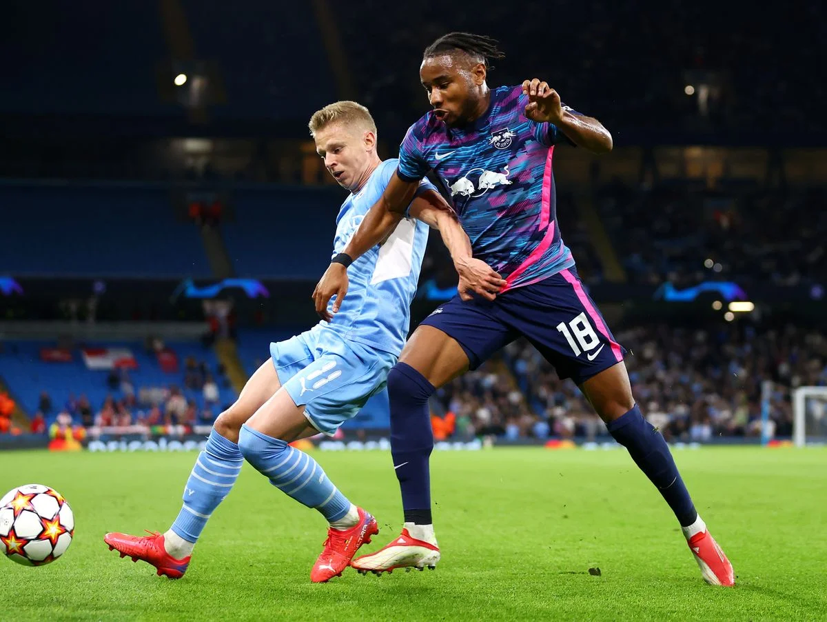 Зінченко у матчі ЛЧ Манчестер Сіті – РБ Лейпциг 15 09 2021: оцінки ЗМІ та фанатів