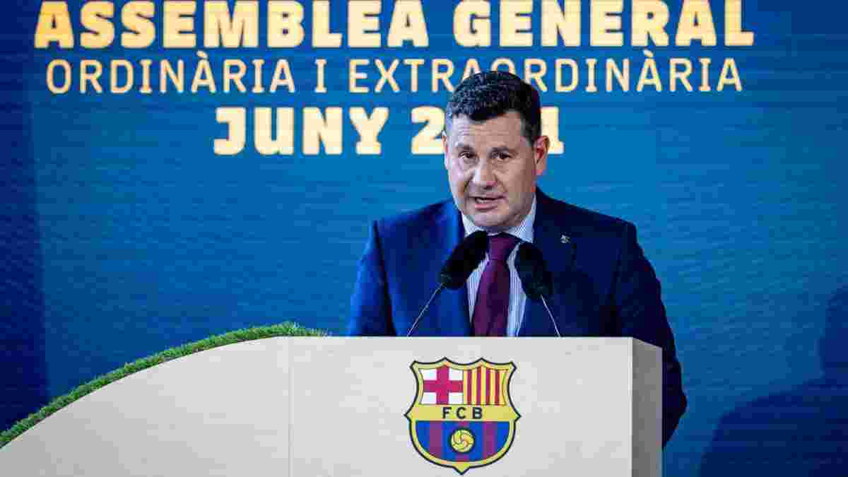 "Мы хотели, чтобы Месси остался": вице-президент Барселоны – о сложной финансовой ситуации клуба и уходе Лео