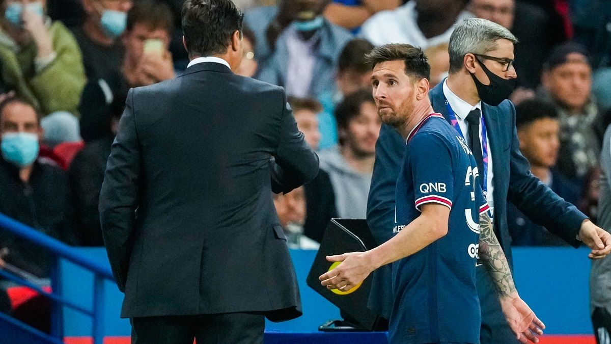 Маурисио Почеттино и Лионель Месси / Sky Sports