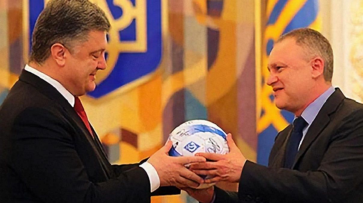 Петр Порошенко и Игорь Суркис / фото из открытых источников