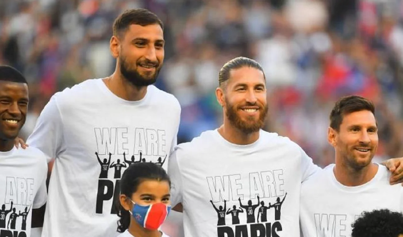 Доннарумма, Рамос, Мессі / Фото ПСЖ