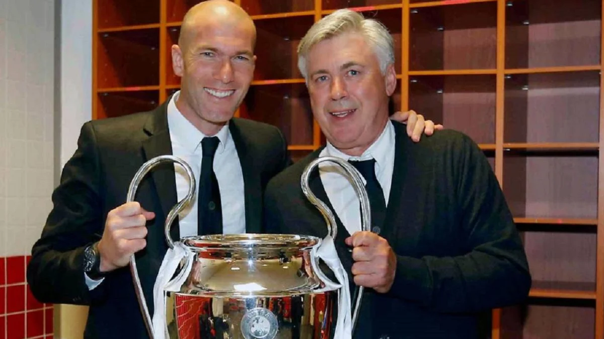 Анчелотти и Зидан / фото из соцсетей