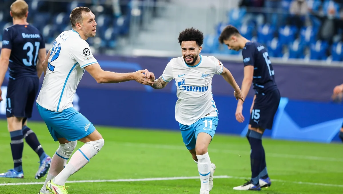 Противостояние Зенита и Мальме / Twitter россиян