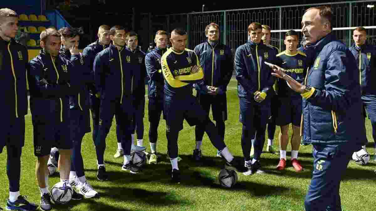 Україна провела перше тренування перед жовтневими матчами кваліфікації до ЧС-2022 – всі легіонери вже з командою