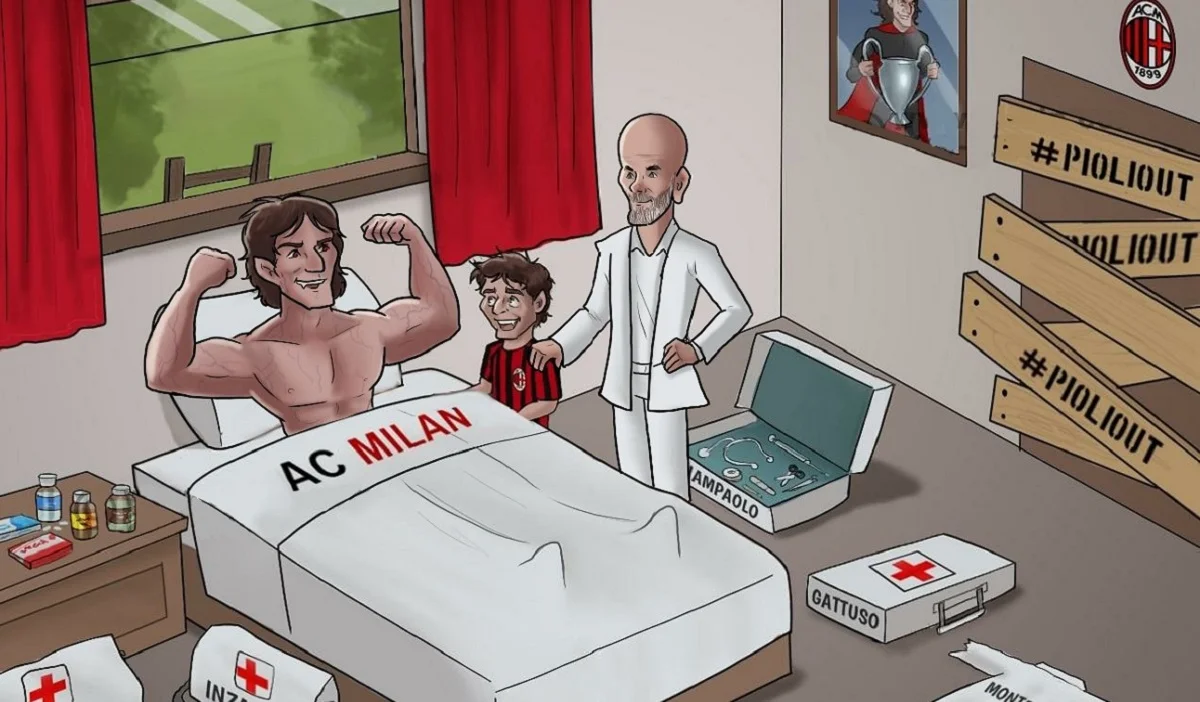 Мілан продовжує перемагати / Zezo Cartoons