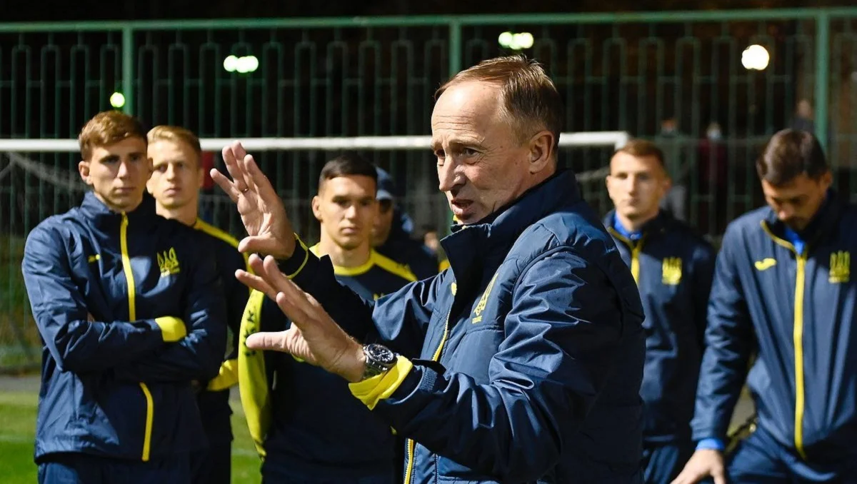 Олександр Петраков на тренуванні / Сайт УАФ