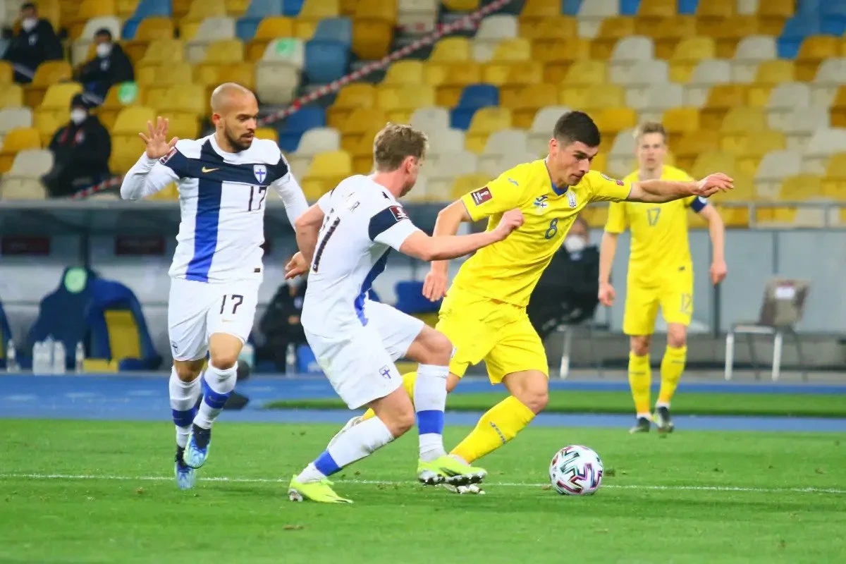Финляндия – Украина: прогноз на матч отбора ЧМ-2022