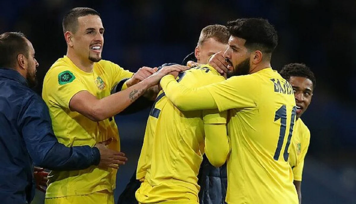 Матеус Пейшото (слева) спасает для Металлиста ничью / ФК Металлист