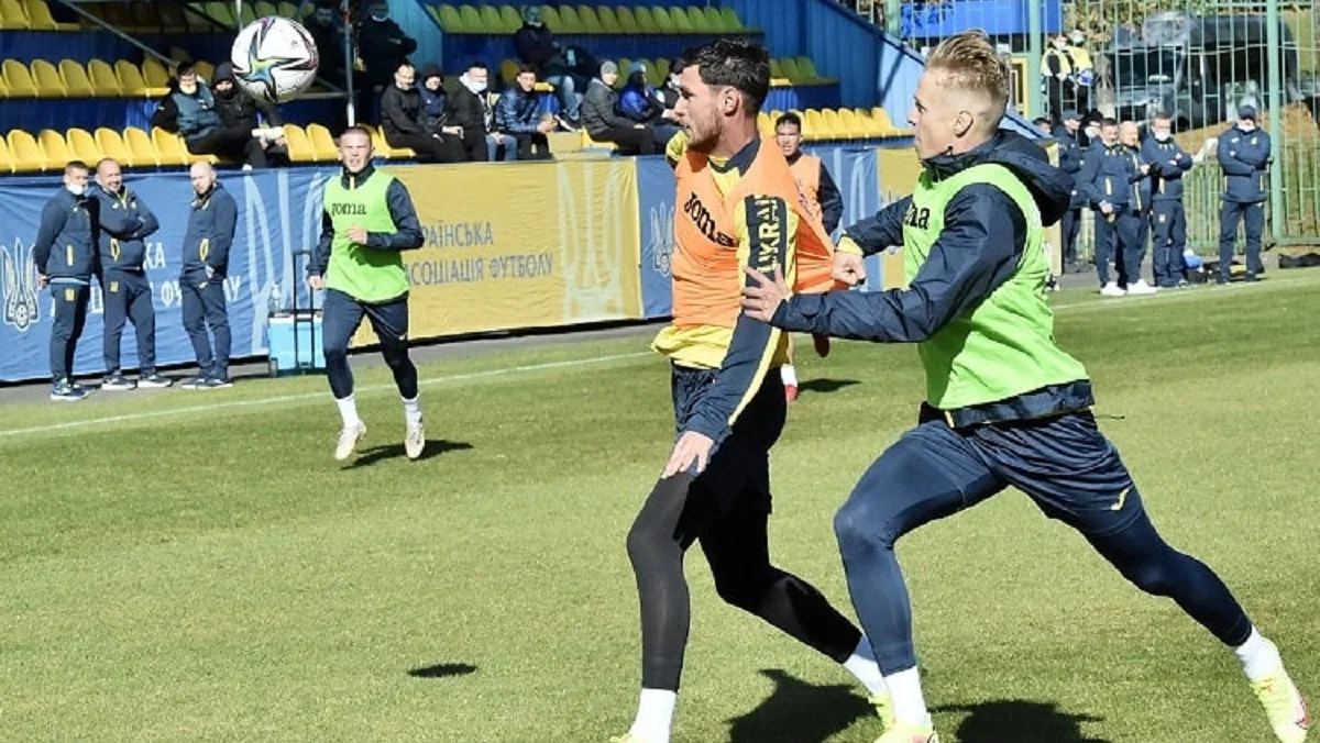 Тренування збірної України / Фото Павла Кубанова