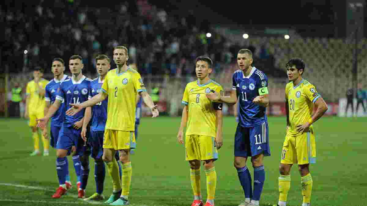 Казахстан – Боснія і Герцеговина: стартові склади конкурентів України на матч відбору до ЧС-2022