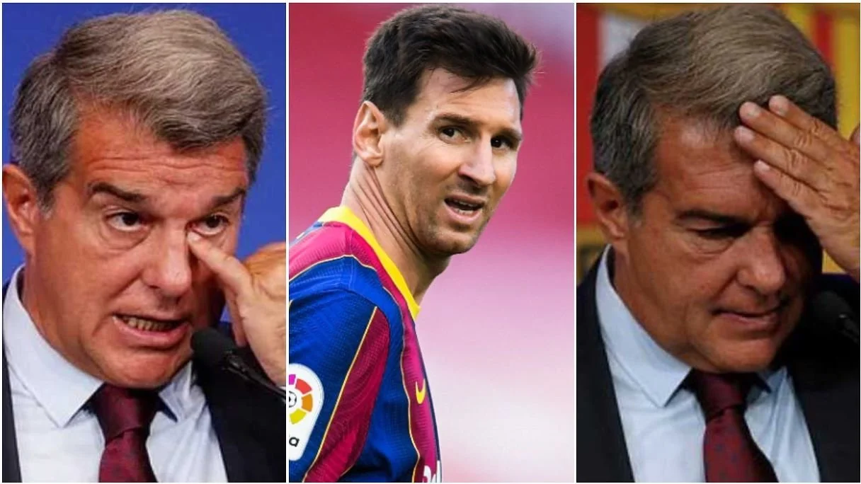 Лапорта разочарован уходом Месси / Marca