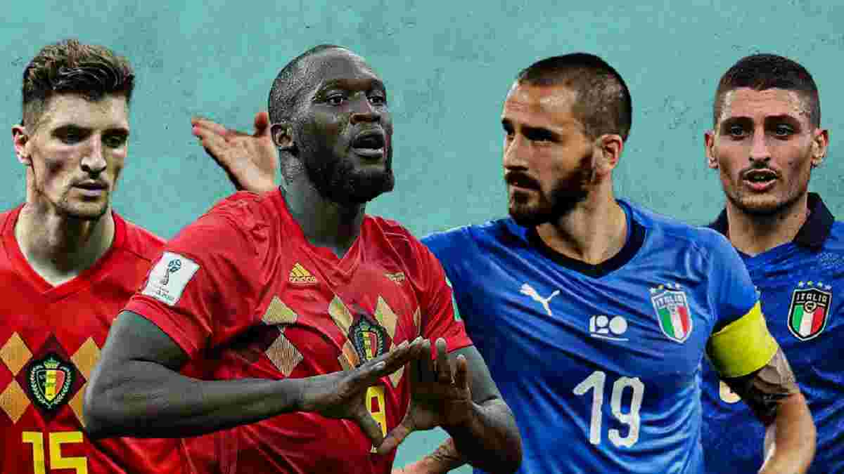 Італія – Бельгія: онлайн-трансляція матчу за третє місце в Лізі націй
