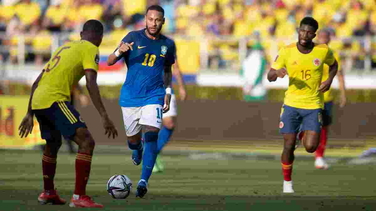 Мессі ювілейним голом допоміг Аргентині розгромити Уругвай, Бразилія з Неймаром не пробила Колумбію: відбір ЧС-2022