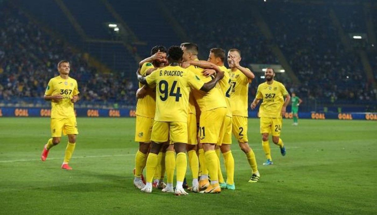 Радість гравців Металіста / фото з відкритих джерел