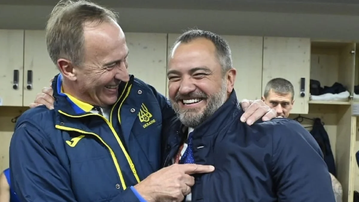 Петраков и Павелко / фото: УАФ