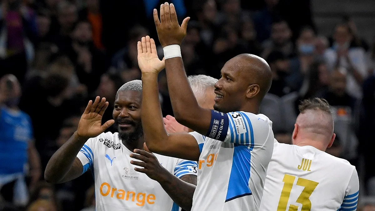 Джібріль Сіссе та Дідьє Дрогба / Twitter Марселя