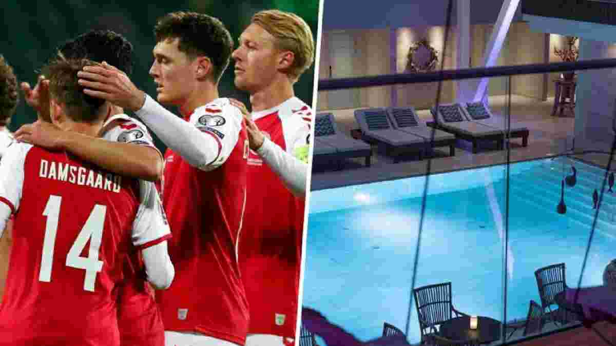 Гравці збірної Данії розважались з покоївками у басейні готелю – розгорівся секс-скандал