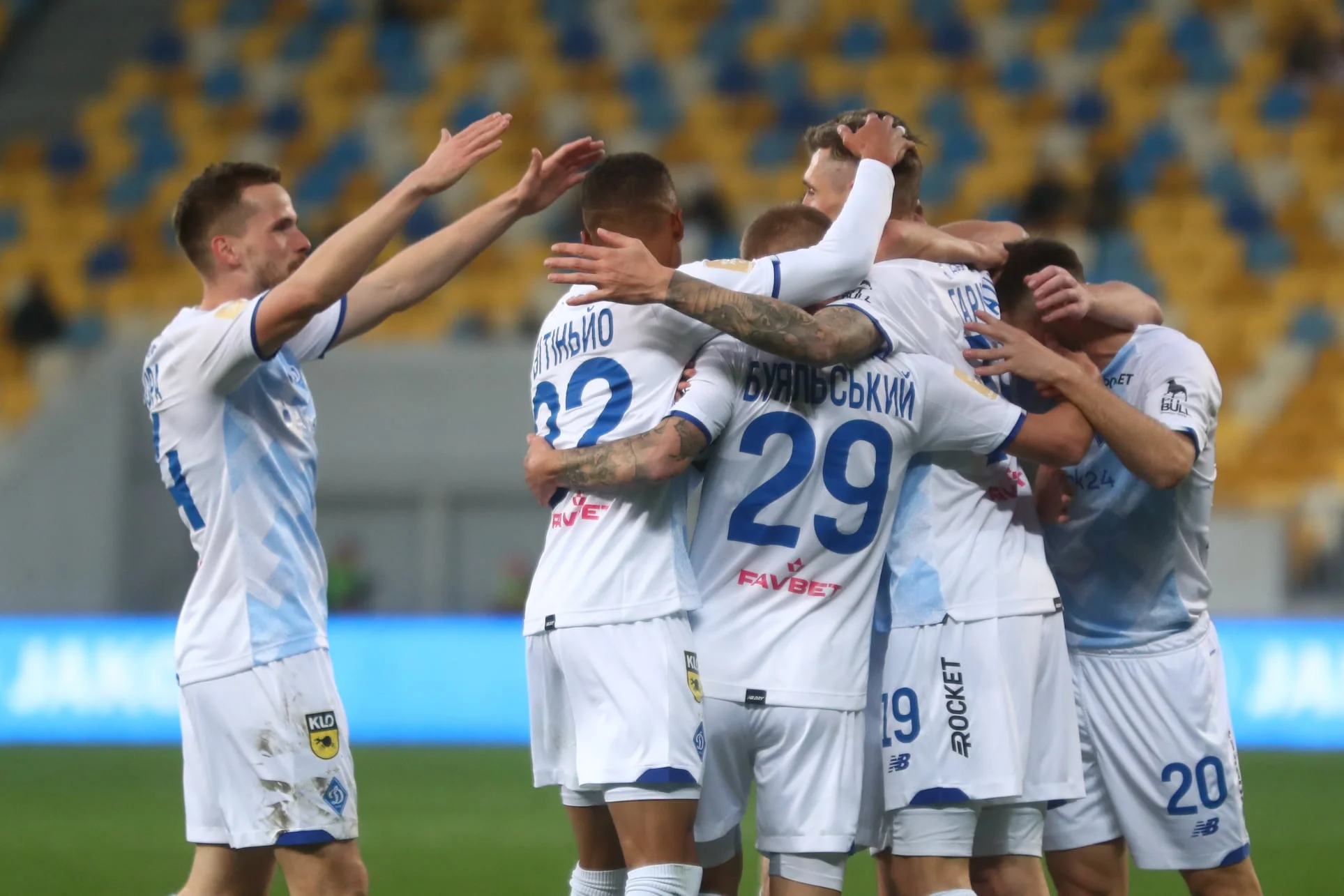 Игроки Динамо / Сайт киевлян