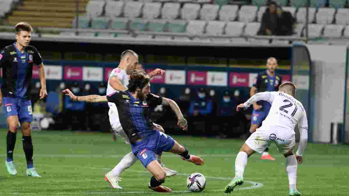 Верес в меньшинстве удержал минимальную победу над Черноморцем – одесситы не выигрывают в течение 7 матчей УПЛ 
