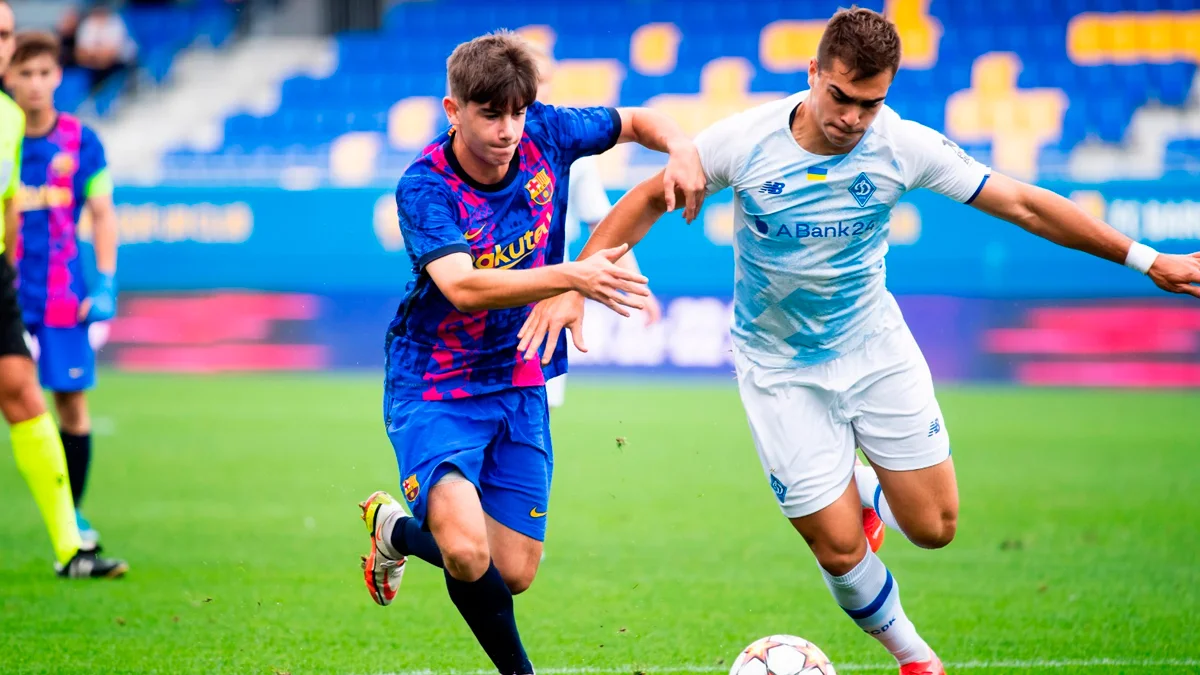 Барселона U-19 – Динамо U-19: звіт на матч Юнацької ліги УЄФА
