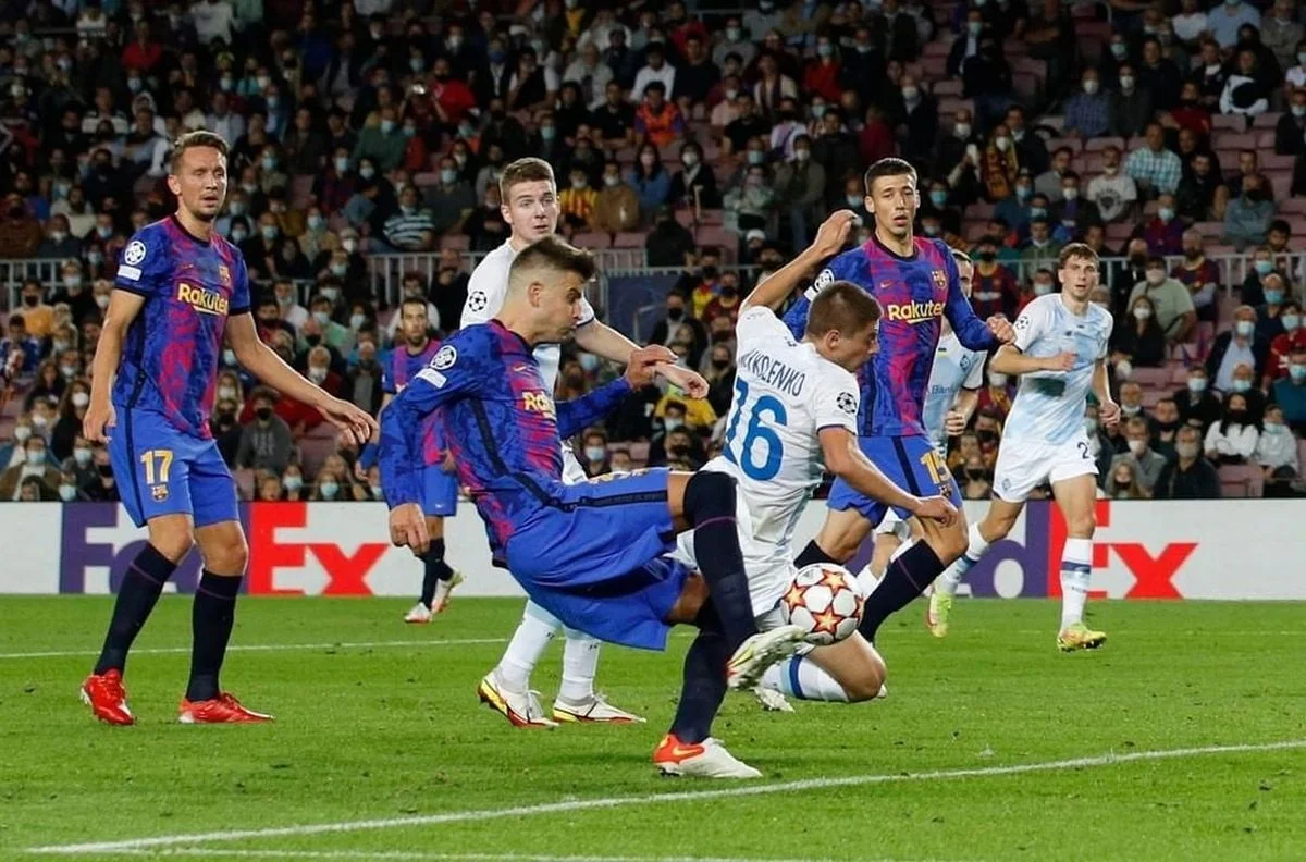 Барселона – Динамо: результат і огляд матчу 20 10 2021 – Ліга чемпіонів 2021/22