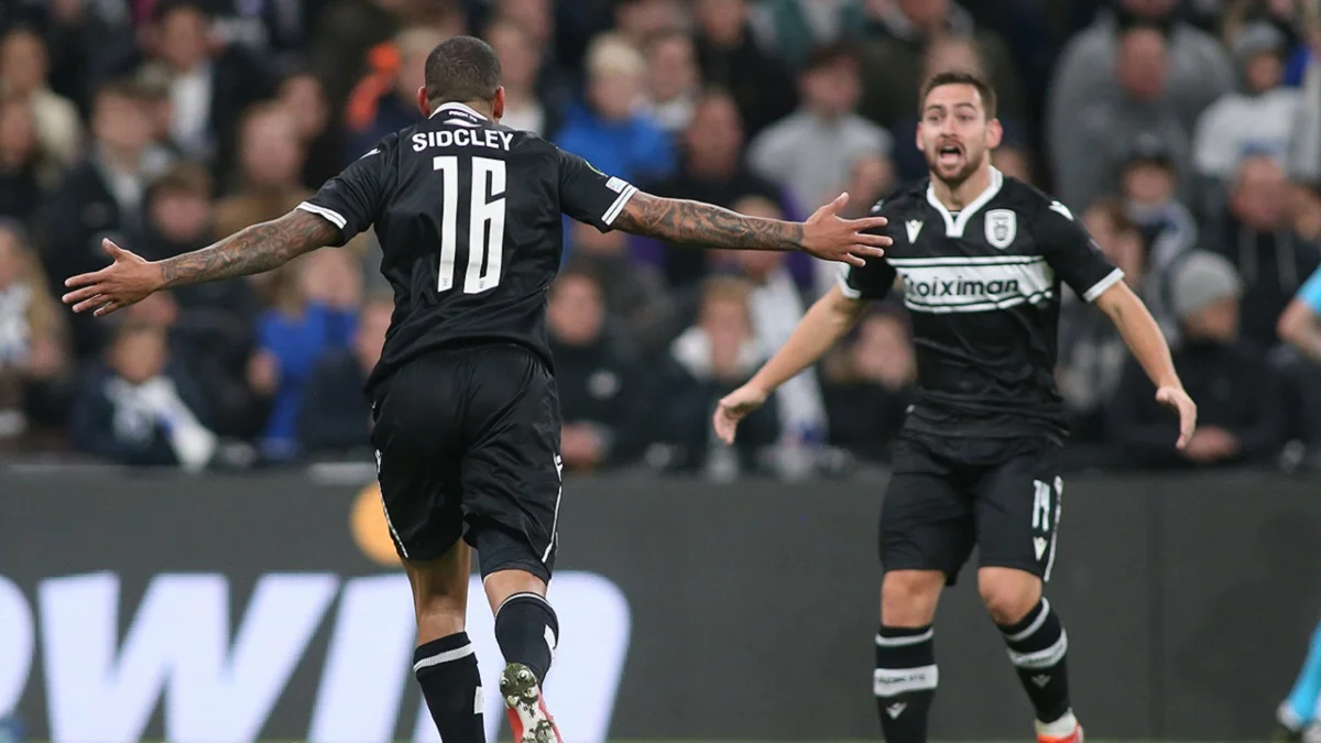 Феррейра Сідклей забив у ворота Копенгагена / Twitter ПАОКа