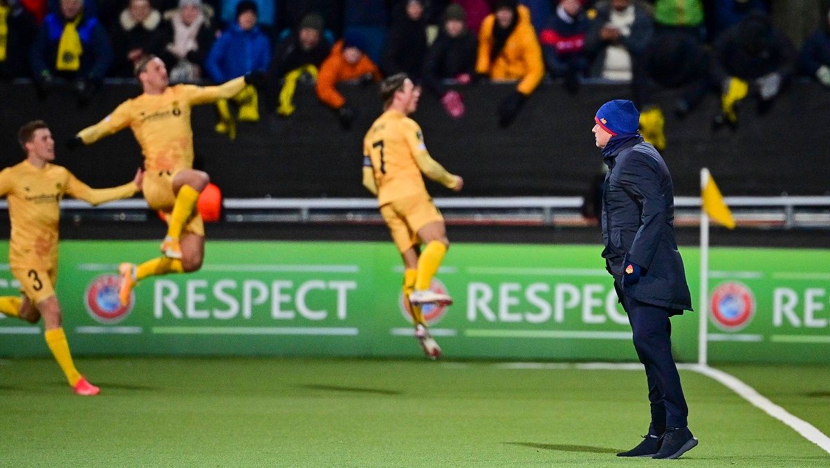 Жозе Моурінью в матчі з Буде-Глімт / CBS Sports Golazo