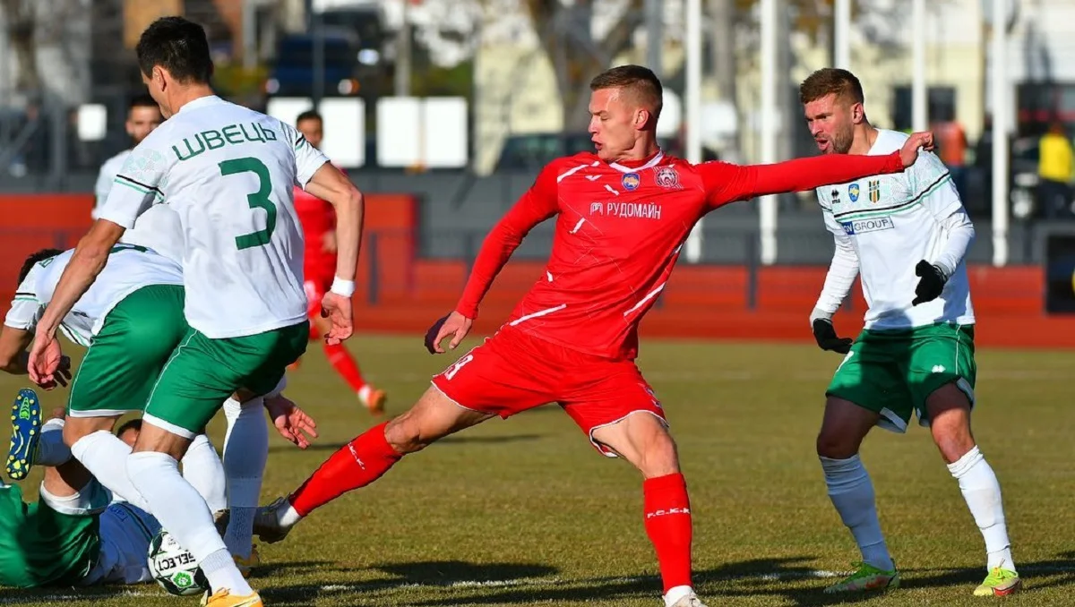 Хобленко забив Поліссю / Facebook Кривбаса