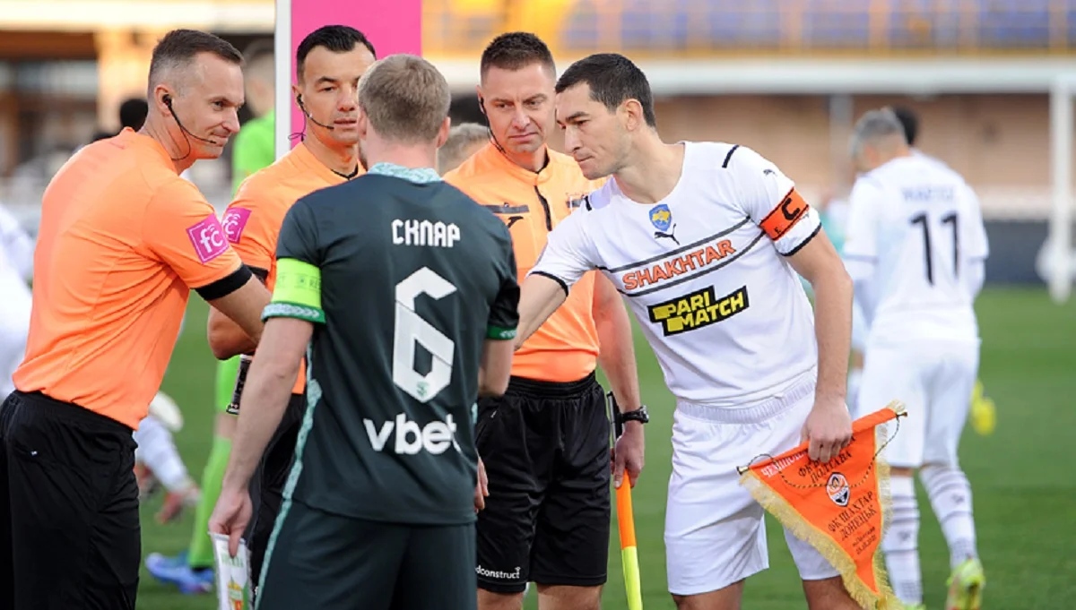 Тарас Степаненко в матче с Ворсклой / Сайт Шахтера