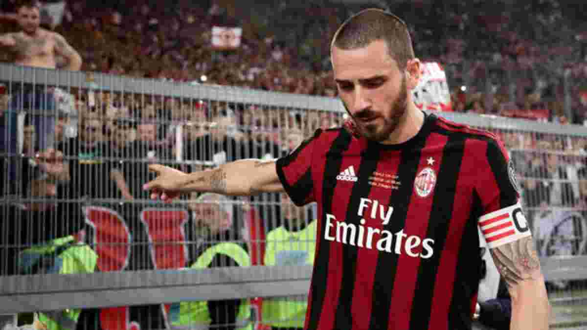 "Я уверен, он бы не перешел в Милан": Кьеллини жалеет, что не помешал трансферу Бонуччи к "россонери"