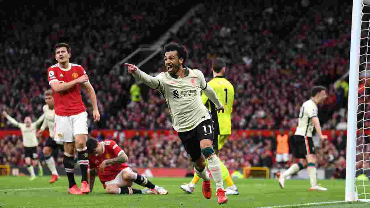 Салах оформив одразу два бомбардирських досягнення у поєдинку проти Манчестер Юнайтед
