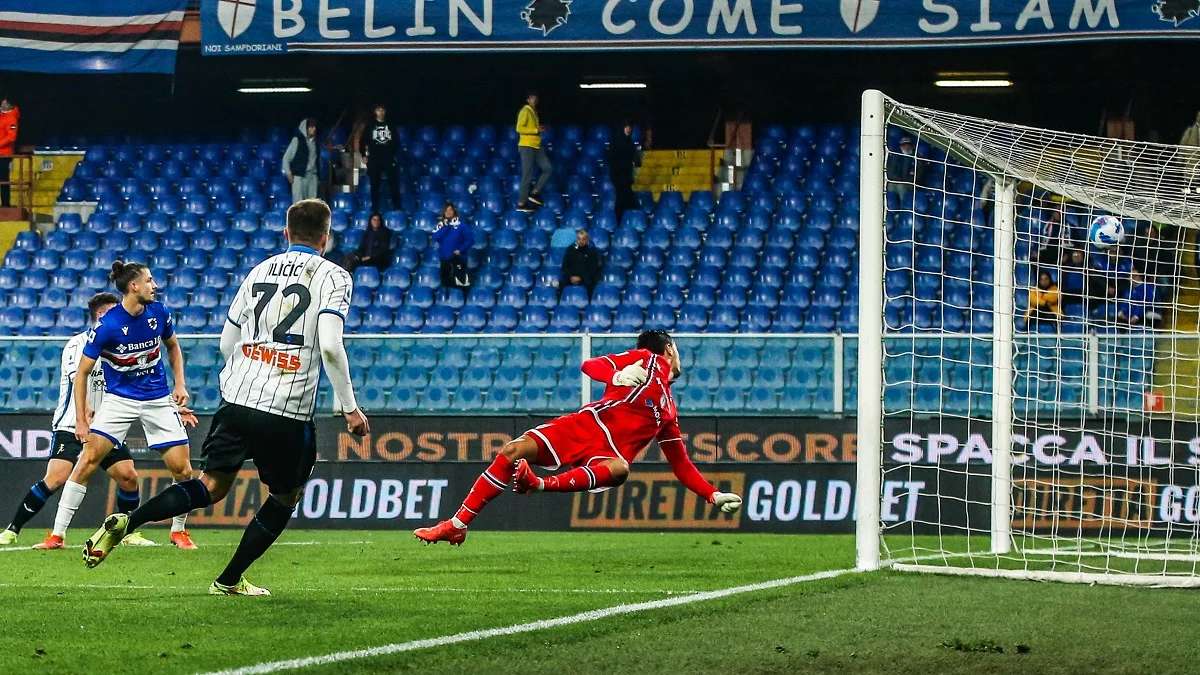 Сампдорія – Аталанта – 1:3 – відео голів та огляд матчу за участю Маліновського / Twitter "Богині"