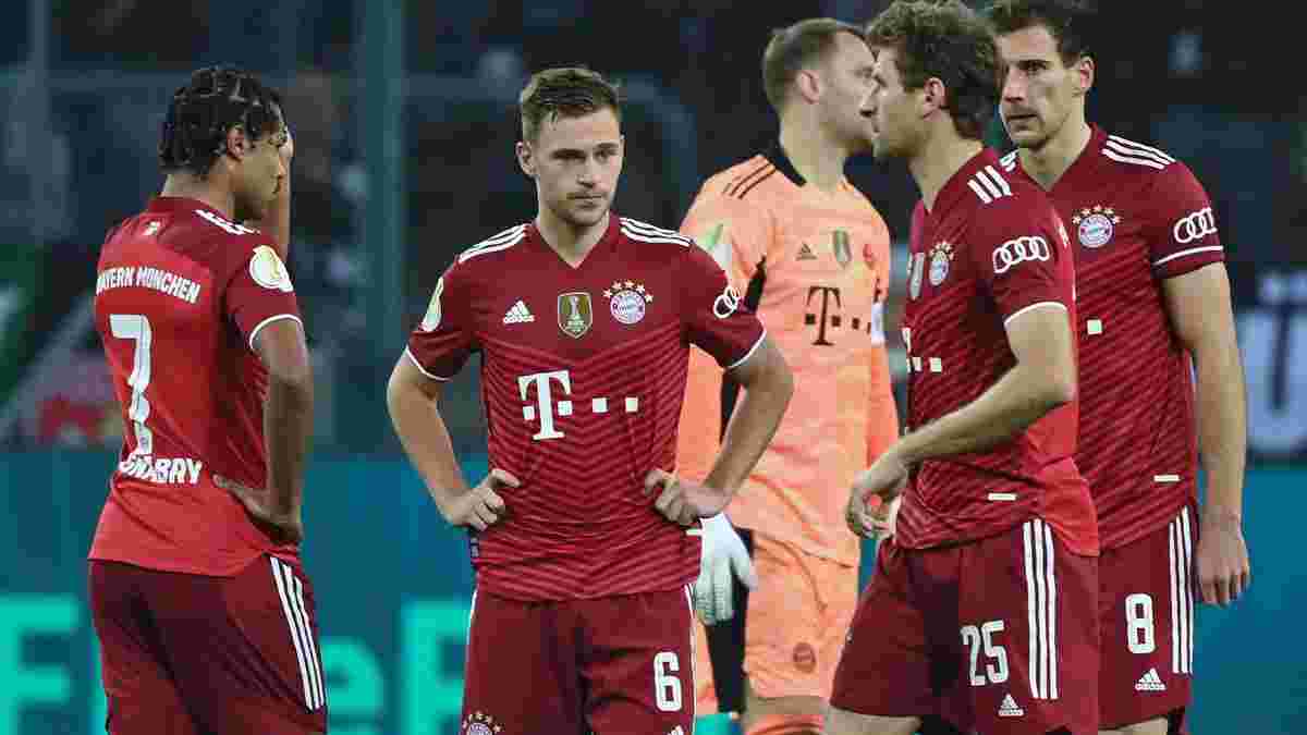 Баварія ганебно вилетіла з Кубка Німеччини, пропустивши 5 – дикий провал найкращої команди світу і майстер-клас Гладбаха