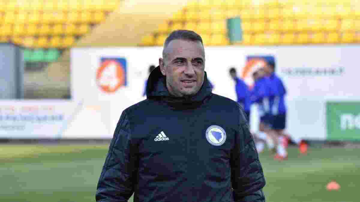 Наставник Боснії та Герцеговини налаштований на успіх у матчах відбору до ЧС-2022 проти України та Фінляндії