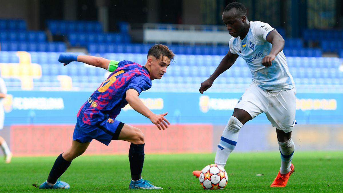 Динамо U-19 – Барселона U-19: отчёт матча Юношеской лиги УЕФА