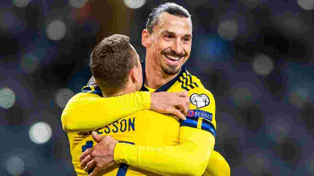 Ибрагимович возвращается в сборную Швеции на решающие матчи отбора ЧМ-2022