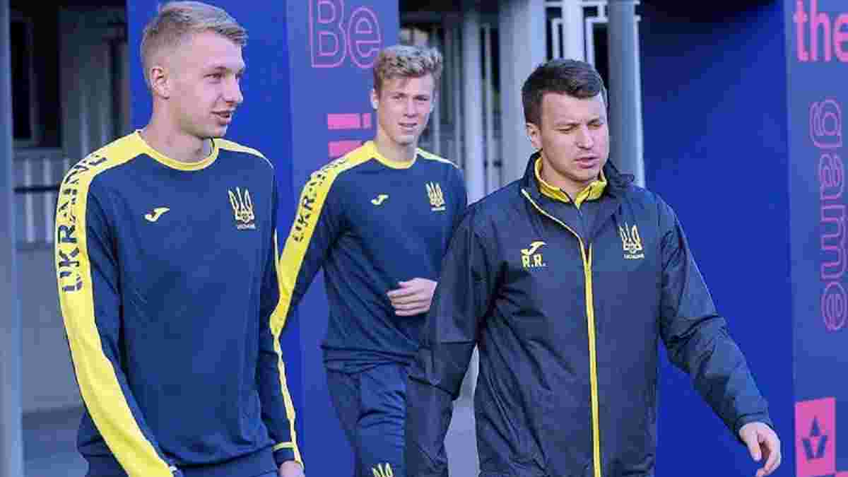 Ротань объявил заявку молодежной сборной Украины на матчи отбора к Евро-2023
