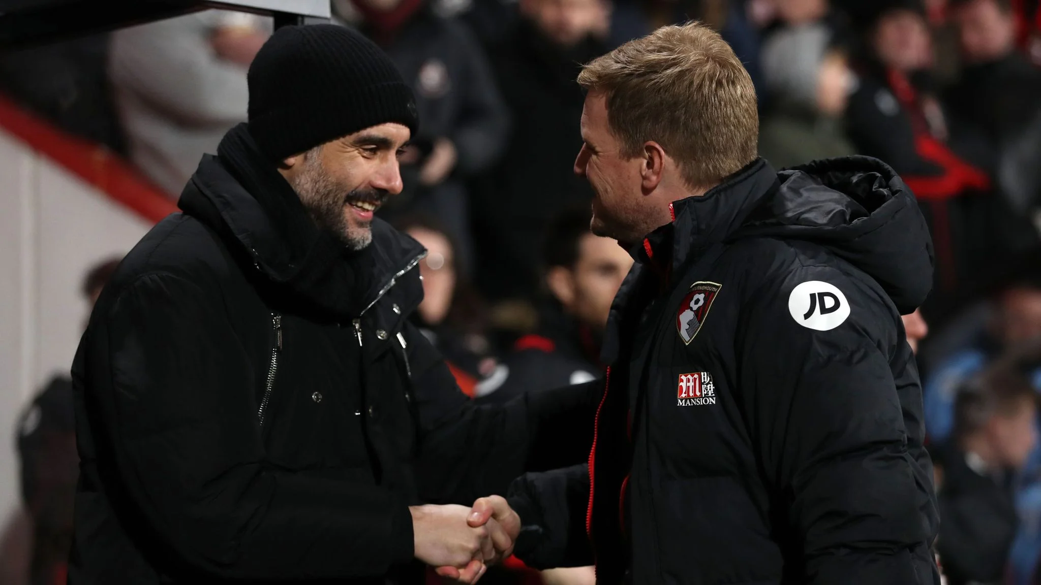 Гвардиола и Хау / Sky Sports