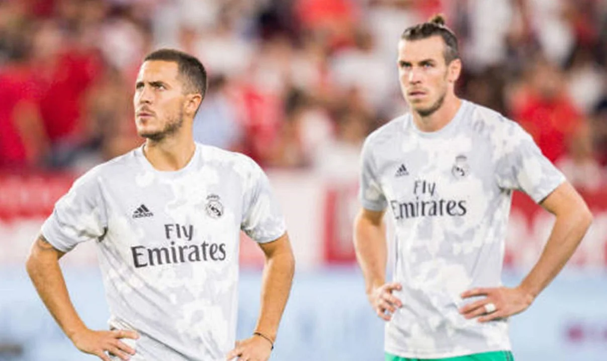 Азар и Бейл / AFP