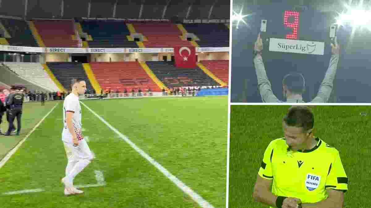 Страшний сон Луческу: турецький арбітр завершив матч, не давши дограти 4 хвилини